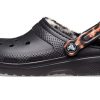 Zuecos Crocs Classic con forro Animal Remix «Negro y multicolor» 207842-0ZR