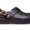 Zuecos Crocs Classic con forro Animal Remix «Negro y multicolor» 207842-0ZR