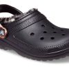 Zuecos Crocs Classic con forro Animal Remix «Negro y multicolor» 207842-0ZR