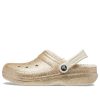 Zuecos Crocs Classic con forro brillante «Dorados» 504271