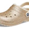 Zuecos Crocs Classic con forro brillante «Dorados» 504271