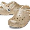 Zuecos Crocs Classic con forro brillante «Dorados» 504271