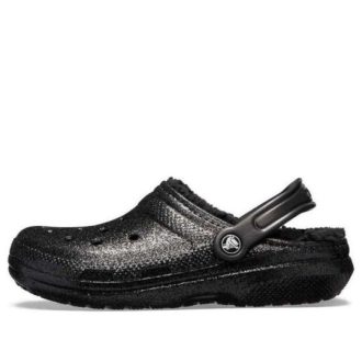 Zuecos Crocs Classic con forro brillante «Negro» 205842001