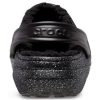 Zuecos Crocs Classic con forro brillante «Negro Plata» 205842-067