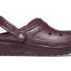 Zuecos Crocs Classic con forro «Cereza oscura» 203591-6WD