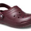 Zuecos Crocs Classic con forro «Cereza oscura» 203591-6WD