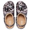 Zuecos Crocs Classic con forro decolorante «Negro, blanco y beige» 207299-001