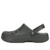 Zuecos Crocs Classic con forro en gris pizarra 203766-0DV
