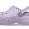 Zuecos Crocs Classic con forro morado (mujeres) 207938-530