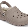 Zuecos Crocs Classic con forro «Mushroom Bone» 203591-2YB