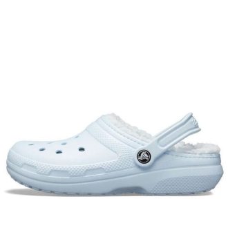 Zuecos Crocs Classic con forro sin cordones «Azul bebé» 203591-4JZ