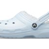 Zuecos Crocs Classic con forro sin cordones «Azul bebé» 203591-4JZ