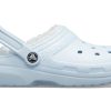 Zuecos Crocs Classic con forro sin cordones «Azul bebé» 203591-4JZ