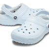 Zuecos Crocs Classic con forro sin cordones «Azul bebé» 203591-4JZ