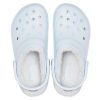 Zuecos Crocs Classic con forro sin cordones «Azul bebé» 203591-4JZ