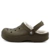 Zuecos Crocs Classic con forro «Walnut Oatmeal» 1624428A
