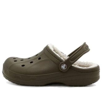 Zuecos Crocs Classic con forro «Walnut Oatmeal» 1624428A