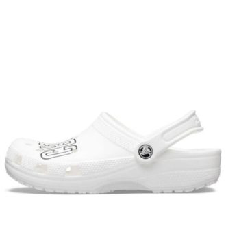 Zuecos Crocs Classic con logotipo «Blanco» 206450-103