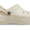 Zuecos Crocs Classic con plataforma y forro «Bone» 207938-2Y2