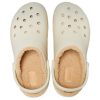 Zuecos Crocs Classic con plataforma y forro «Bone» 207938-2Y2