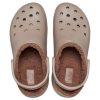 Zuecos Crocs Classic con plataforma y forro «Mushroom» 207938-195