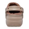 Zuecos Crocs Classic con plataforma y forro «Mushroom» 207938-195