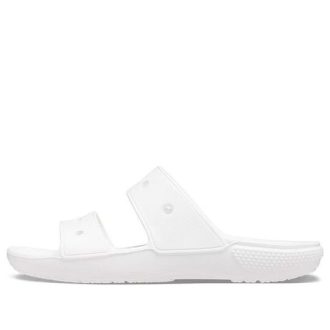 Zuecos Crocs Classic Cozy, calzado informal unisex, blanco 206761-100