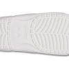 Zuecos Crocs Classic Cozy, calzado informal unisex, blanco 206761-100