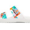 Zuecos Crocs Classic Cozy Unisex Blanco Multicolor 207856-94S