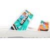 Zuecos Crocs Classic Cozy Unisex Blanco Multicolor 207856-94S