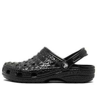 Zuecos Crocs Classic Crocskin «Negro» 209093-001