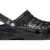 Zuecos Crocs Classic Crocskin «Negro» 209093-001