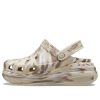 Zuecos Crocs Classic Crush Marbled «Bone Multi» 208265-2Y3