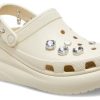 Zuecos Crocs Classic Crush Punk «Hueso» 208219-2Y2