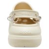 Zuecos Crocs Classic Crush Punk «Hueso» 208219-2Y2