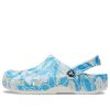 Zuecos Crocs Classic Duke Print «Azul Blanco» 210003-4OX