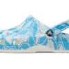 Zuecos Crocs Classic Duke Print «Azul Blanco» 210003-4OX