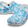 Zuecos Crocs Classic Duke Print «Azul Blanco» 210003-4OX