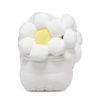 Zuecos Crocs Classic Flower para mujer, color blanco, 209236-90H