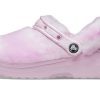 Zuecos Crocs Classic Fur Sure Ballerina «Rosa y blanco» 207303-6SU