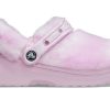 Zuecos Crocs Classic Fur Sure Ballerina «Rosa y blanco» 207303-6SU
