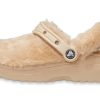Zuecos Crocs Classic Fur Sure «Chai» 207303-212 (mujeres)