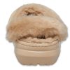 Zuecos Crocs Classic Fur Sure «Chai» 207303-212 (mujeres)