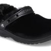 Zuecos Crocs Classic Fur Sure Slip-On «Negro» 207303-001