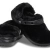 Zuecos Crocs Classic Fur Sure Slip-On «Negro» 207303-001