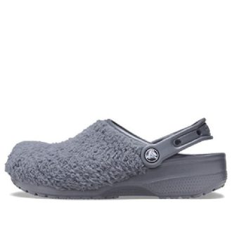 Zuecos Crocs Classic Fuzz Mania «Gris pizarra» 206625-0DA