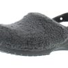 Zuecos Crocs Classic Fuzz Mania «Gris pizarra» 206625-0DA