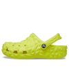 Zuecos Crocs Classic Geometric para mujer, color verde, 209563-76M
