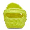 Zuecos Crocs Classic Geometric para mujer, color verde, 209563-76M