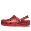 Zuecos Crocs Classic Glitter «Flame» 205942-8C1